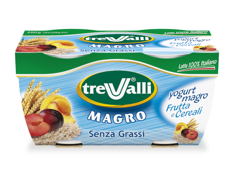 Yogurt Magro Frutta e Cereali Trevalli